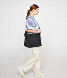Cross Curved Messenger Bag