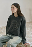Triple Heart Pigment Sweatshirt