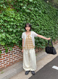 Mimina summer crop short sleeve cardigan