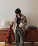Crane Loose Fit Adjust Knit Cardigan
