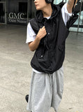 Summer Rain Nylon Hood Vest