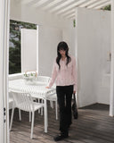 Tipe Geek Chic Preppy Striped Tie Set Shirt