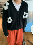 Marville flower knit cardigan