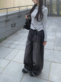 Hemmer Side Pintuck Wide Washing Pants