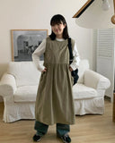 Itno nylon string cargo long one piece