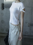 Ser Cutout Short Sleeve Tee