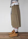 [BELT SET] FOLD OVER BERMUDA PANTS
