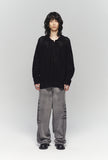 SAINT BLACK KNIT SHIRTS