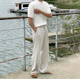 Het Twist Short Sleeve Knit