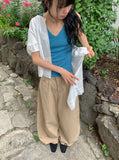 Orda Summer Cotton Wide Pants