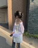 Luko Cable V Crop Cardigan