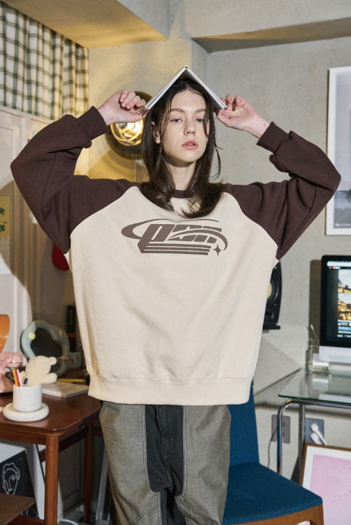 ◆CPGN STUDIO SHOOTING LOGO ラグランスウェット/2色/送料込◆ CPGN STUDIO (コンパーニョ) - シューティングロゴラグラン