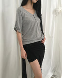 Kaitin Roll-up Short Sleeve T-shirt