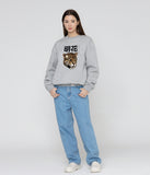 Flower Real Leopard Center Sweatshirt