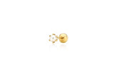 Essence 14K(Y) Glory Freshwater Pearl Piercing 3MM