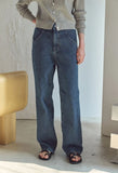 Corduroy Wide Denim Pants
