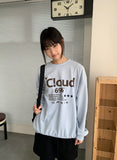[unisex] Scom Lettering Over Sweatshirt