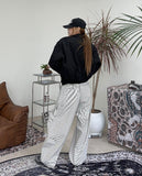 Poen Stripe Curved Pants