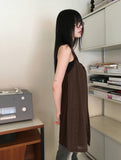 Koachi vintage lace slit layered mini one piece