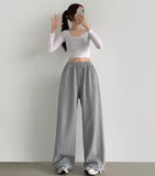 Wide Side Cut Two Way Jogger Banding Training Pants