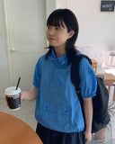 [BAONHAUS] Libeo nylon short sleeve anorak