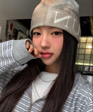 Run Kitten Print Beanie