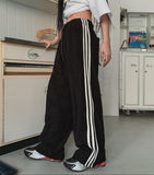 Cable Leather Trackline Corduroy Pants