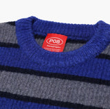 no.87 TRIPLE STRIPE ROUND KNIT