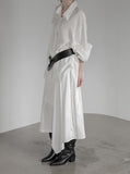 Sia Layered Unbalanced Skirt