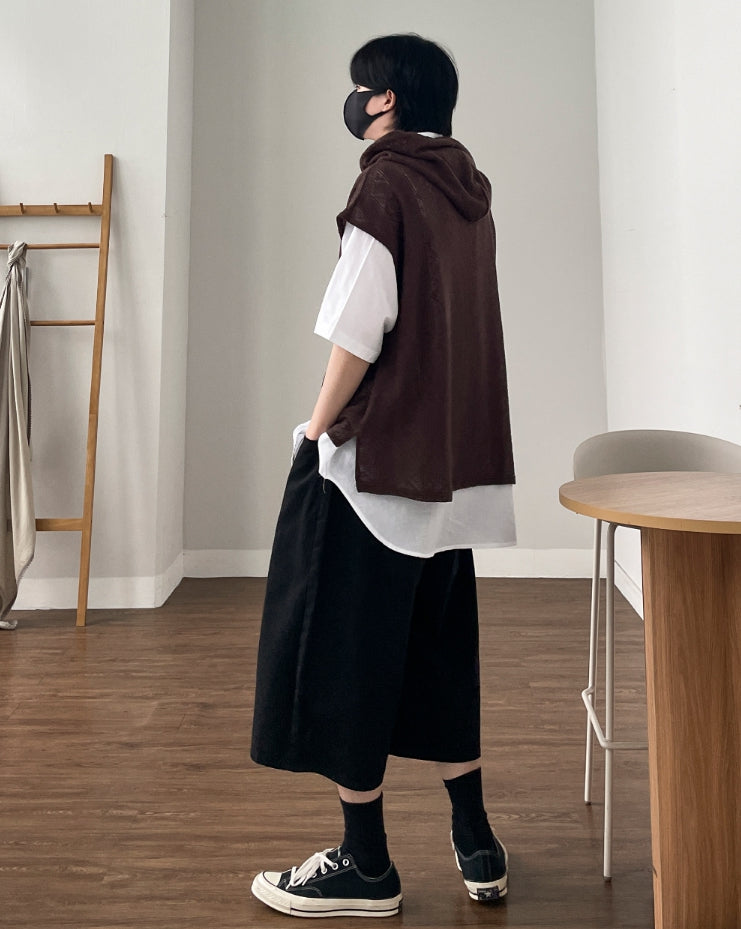 【YOURNUS】Merian Stopper Bermuda Pants YOURNUS (ユアノス) - メリアンストッパーバミューダパンツ