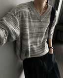 Summer Stripe Boucle Knit