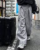 Pigment Balloon Stitch Cargo Denim Pants
