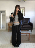 Kase Number Hood Zip-Up Pants Training Set