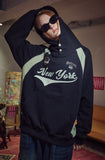 Baseball Snap Raglan Hoodie
