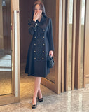 Colette Tailored Collar Double Flare One Piece
