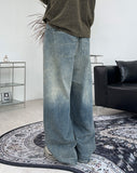 Deroff Gradation Denim Pants