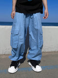 Basket Cargo Balloon Jogger Pants