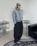 Resa Shirring Nylon Cargo Pants