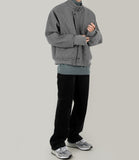 High-neck warmer jacket