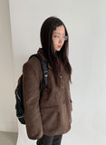 Rammo Suede Wool Single Jacket