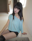 Dekil Off-Shoulder Short Sleeve T-Shirt