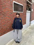 [Unisex] Cordlock Pintuck Banding Balloon Wide Pants