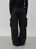 Zipper Pocket Cargo Jogger Pants