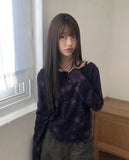 Bohin Flower Frill Slim T-shirt