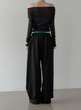 Lekin Pintuck Wide Pants