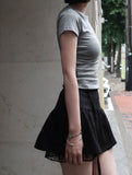 Back Lace Tee