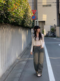 Habu Punching Sleeveless Cardigan Set