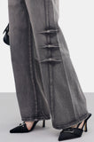 Loca washed wide pants