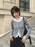 Mela Round Rib Daily Cardigan