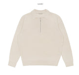 Eve Collar Half Zip Up Knit